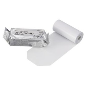 Hârtie compatibilă pentru imprimante video sony upp-110hd - hârtie alb-negru de înaltă densitate pentru scanere cu ultrasunete