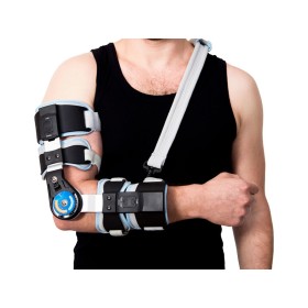 Gomitiera universale con tracolla post-operatoria regolabile