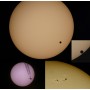Telescopio riflettore newtoniano bresser spica 130/1000 eq3 con adattatore per fotocamera smartphone